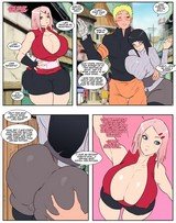 Old Naruto X Sakura comic