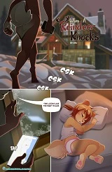 When a reindeer knocks